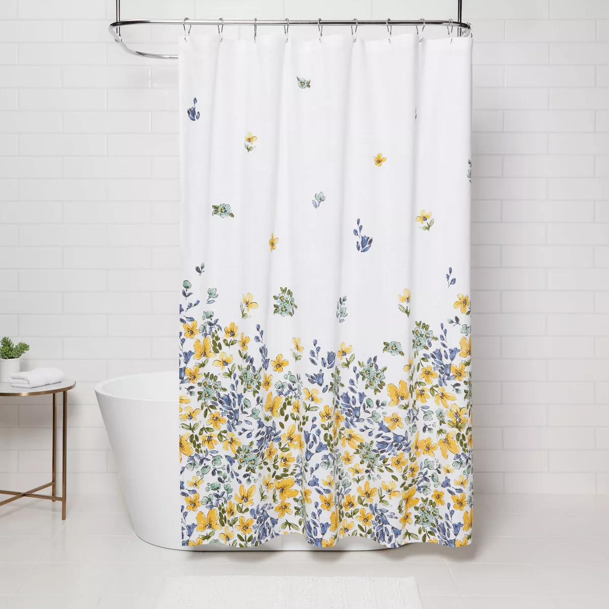 Floral Print Shower Curtain Gold Medal - Threshold™