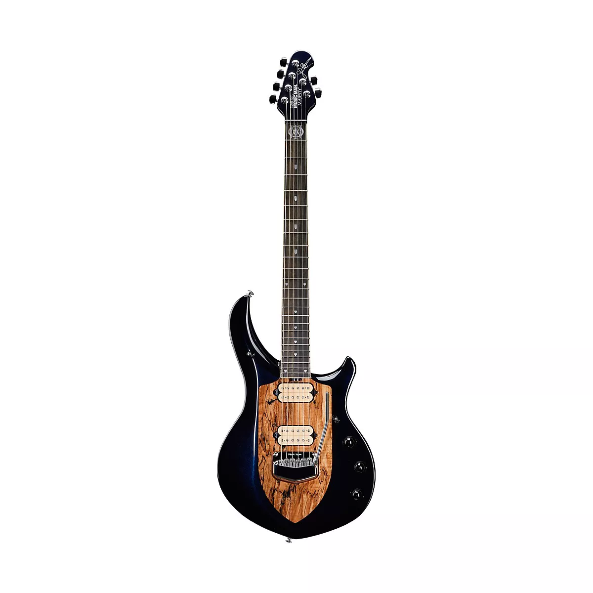 Ernie Ball Music Man Majesty BFR Electric Guitar Blue Steakhouse