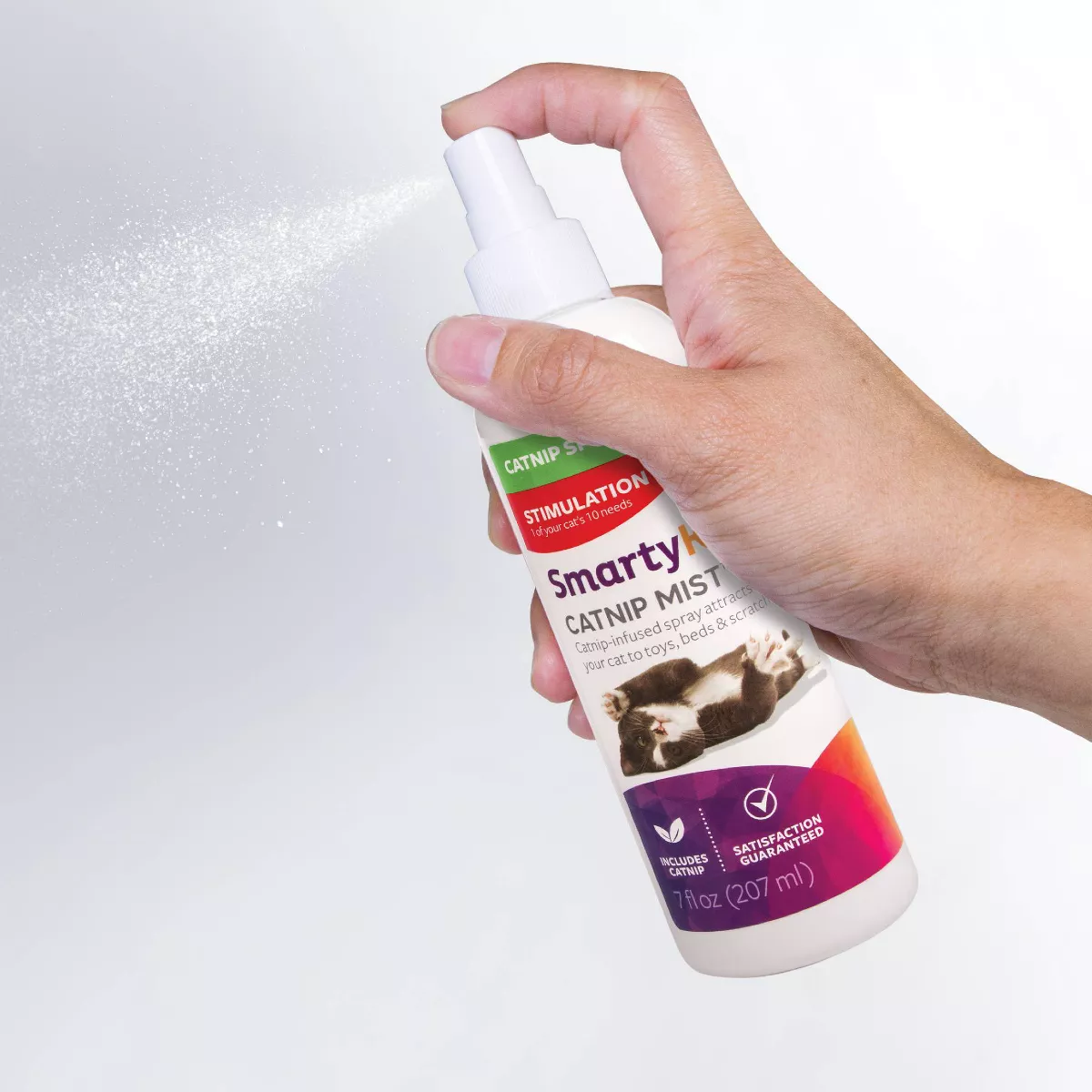 SmartyKat Catnip Mist Cat Attractant Spray Cat Treats - 7oz