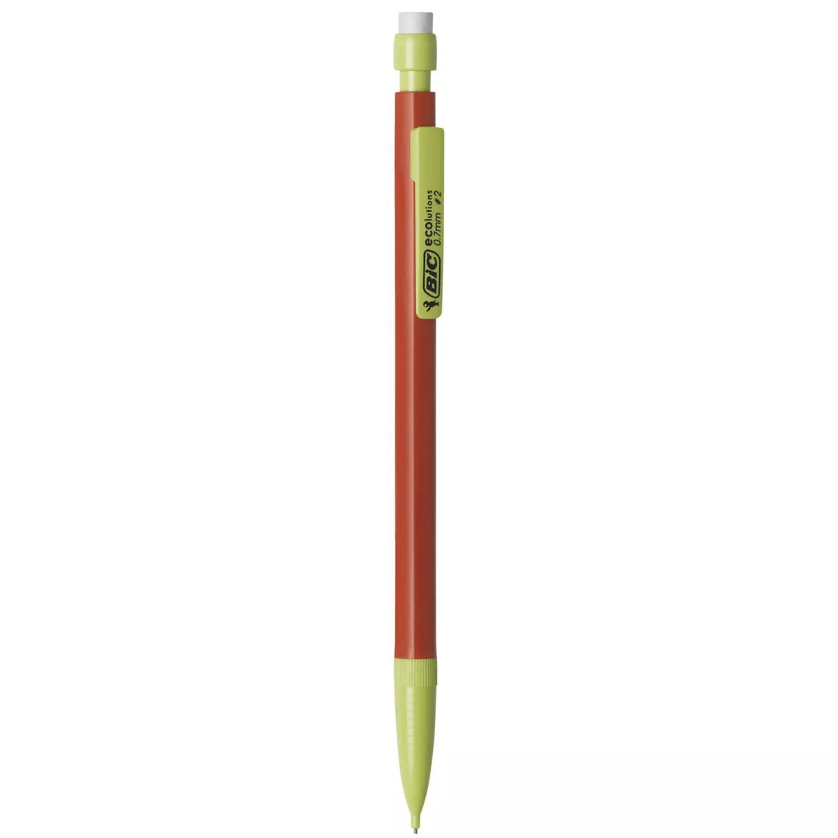 BIC Eco Life Pencil, 0.7 mm Tip, Assorted Color Barrels, pk of 24