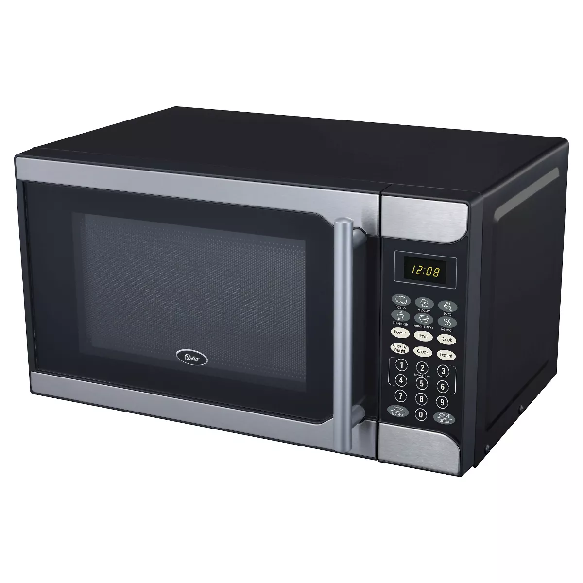 Oster 0.7 Cu. Ft. 700 Watt Microwave Oven - Stainless Steel