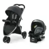 Graco Pace 2.0 Travel System with SnugRide Infant Car Seat - Oakton