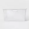 Large 6.25X 12.75X 25.75 Metal Underbed Bin White - Made By Design™