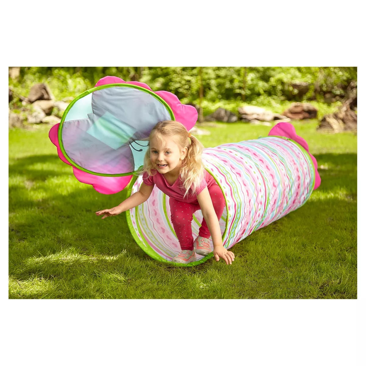 Melissa & Doug Sunny Patch Cutie Pie Butterfly Crawl-Through Tunnel (almost 5 feet long)