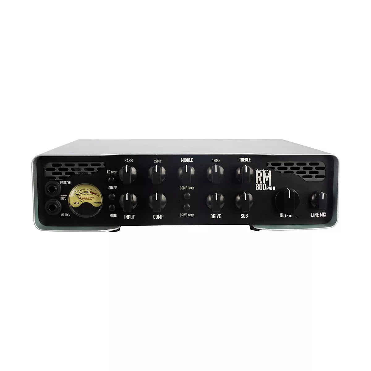 Ashdown Rootmaster RM-800 EVO II 800W Bass Amp Head Gray and Black