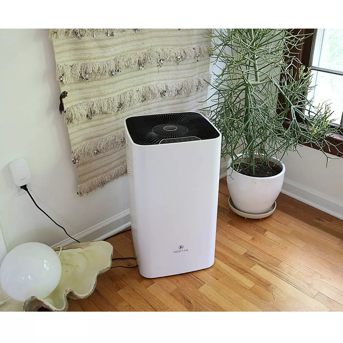 Medify Air MA-112 V2.0 Portable Large Room Home Air Purifier with True HEPA Filter and MA-112 Replacement Filter Set (1 Pair)