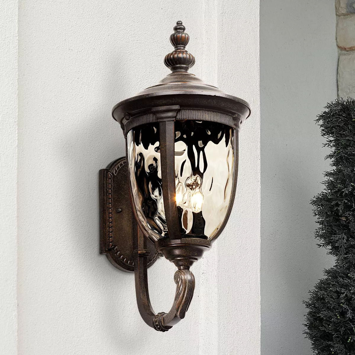 John Timberland Outdoor Wall Light Fixture Bronze 21