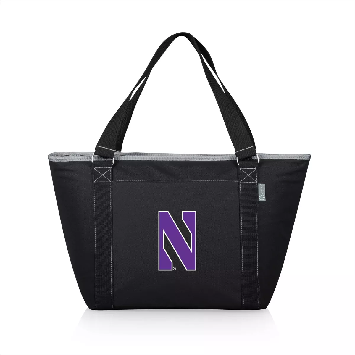 NCAA Northwestern Wildcats Topanga Cooler Tote Bag Black - 19qt