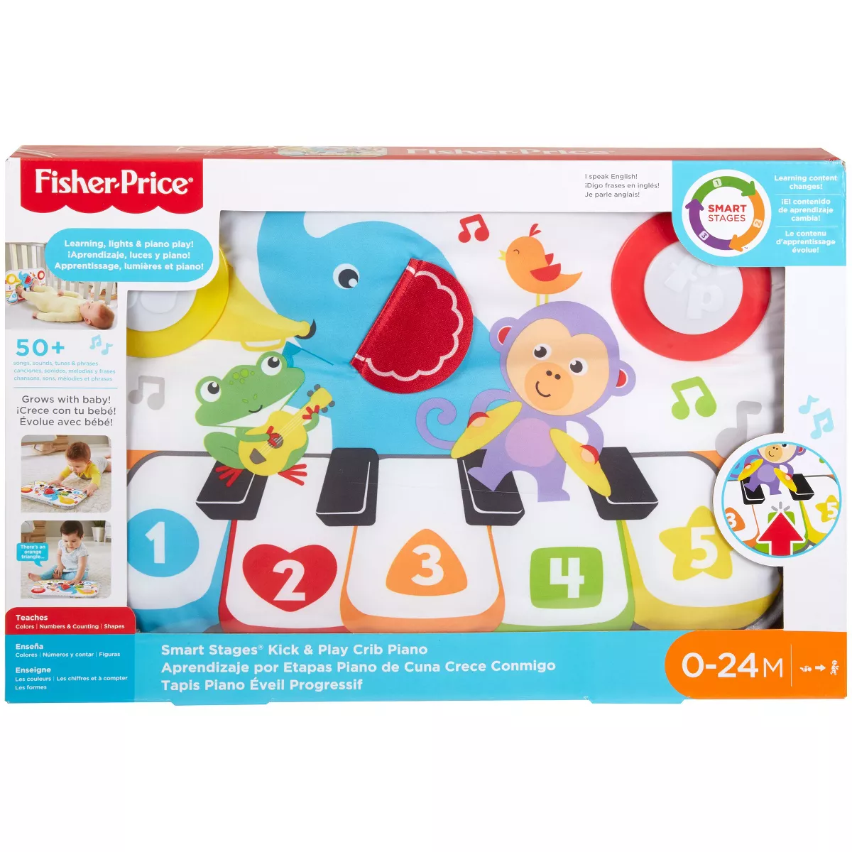 Fisher-Price Smart Stages Kick & Play Piano