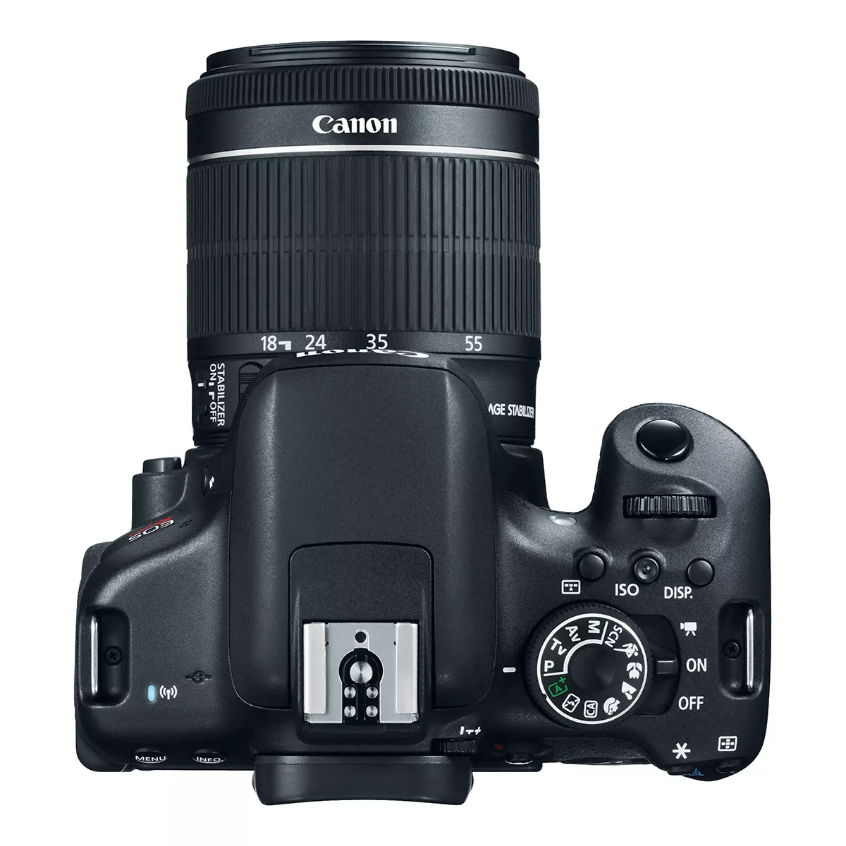 Canon EOS Rebel T6i EF-S 18-55mm IS STM Kit - Black (0591C003)