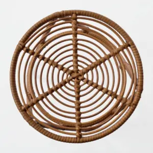 Sydney Natural Resin Wicker Patio Side Table - Natural - Opalhouse™