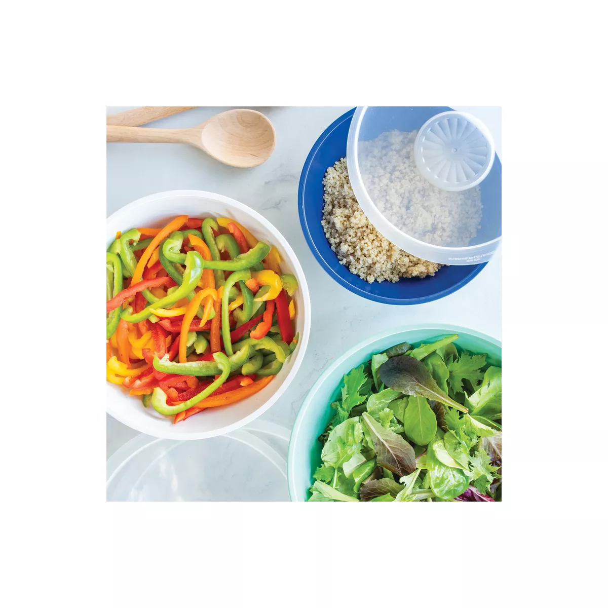 Nordic Ware 6 Piece Covered Bowl Set