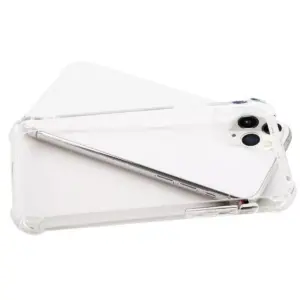 For Apple iPhone 11 Pro Max Case, by MYBAT Sturdy Gummy TPU Rubber Candy Skin Case Cover compatible with Apple iPhone 11 Pro Max, Clear