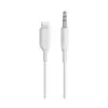 Anker 3' PowerLine Lightning to 3.5mm Audio Aux Adapter - White