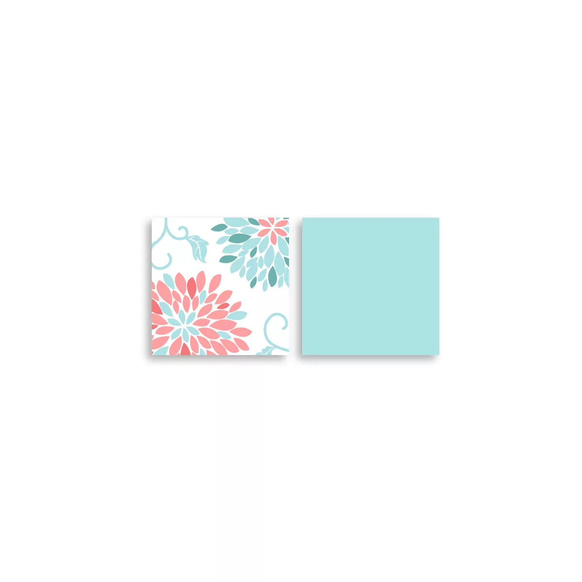 Coral & Turquoise Emma Comforter Set (Full/Queen) - Sweet Jojo Designs