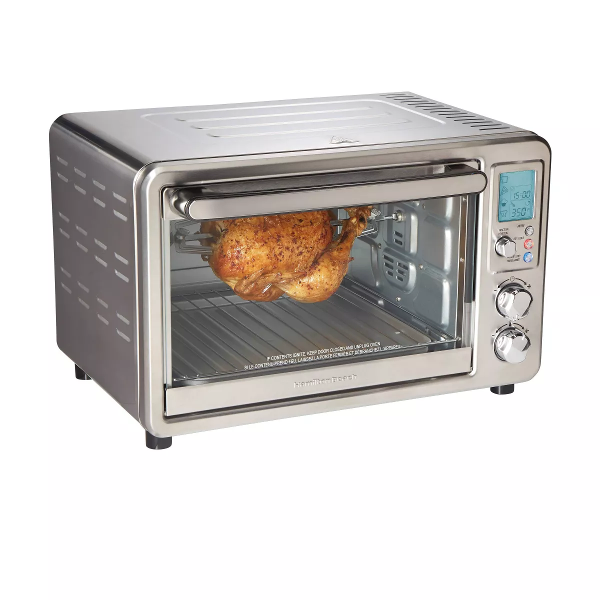 Hamilton Beach Digital Sure-Crisp Air Fry Toaster Oven