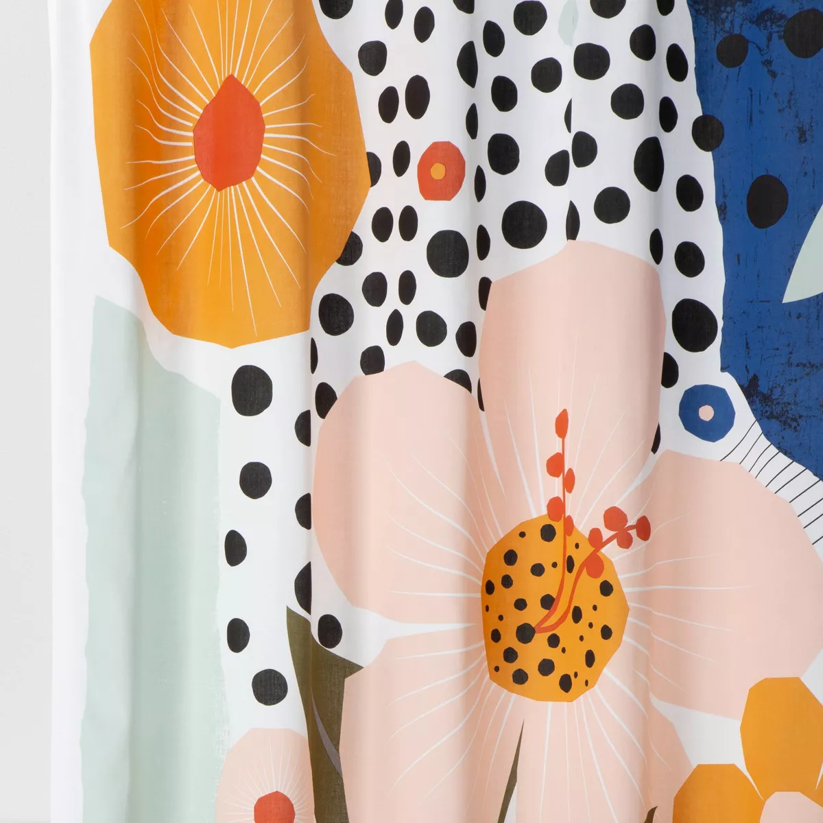 Exploded Graphic Shower Curtain - Room Essentials™