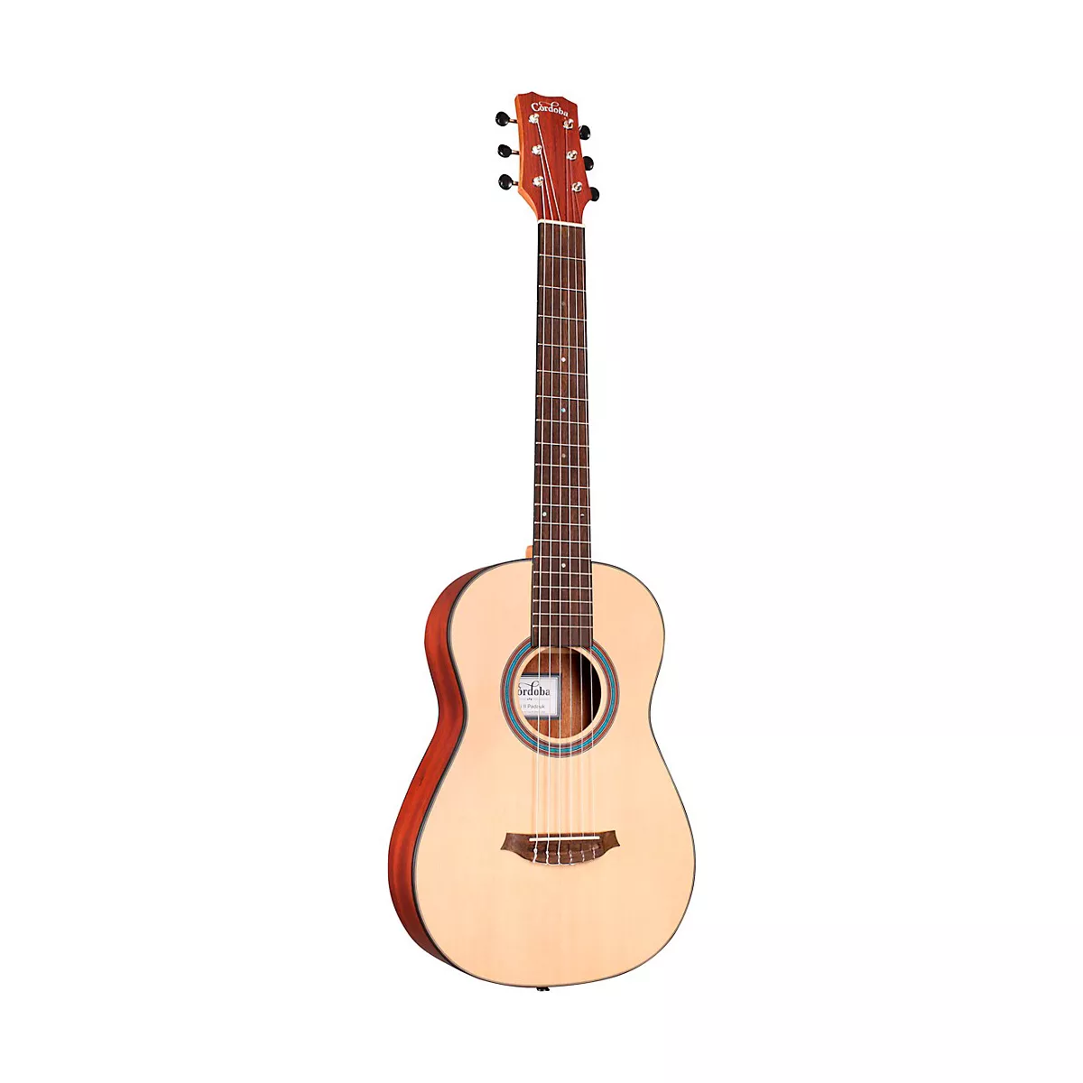 Cordoba Mini II Padauk Small Body Classical Guitar Natural