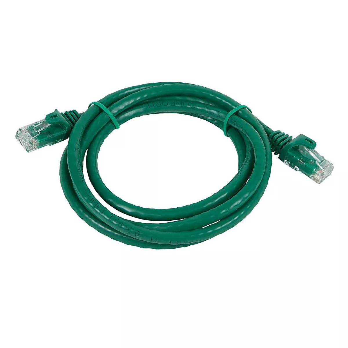Monoprice Cat6 Ethernet Patch Cable - 3 Feet - Green | Network Internet Cord - Snagless RJ45, Stranded, 550Mhz, UTP, Pure Bare Copper Wire, 24AWG -