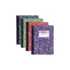 Staples Composition Notebook 9.75" x 7.5" Wide Ruled 100 Sh. Assorted 912462