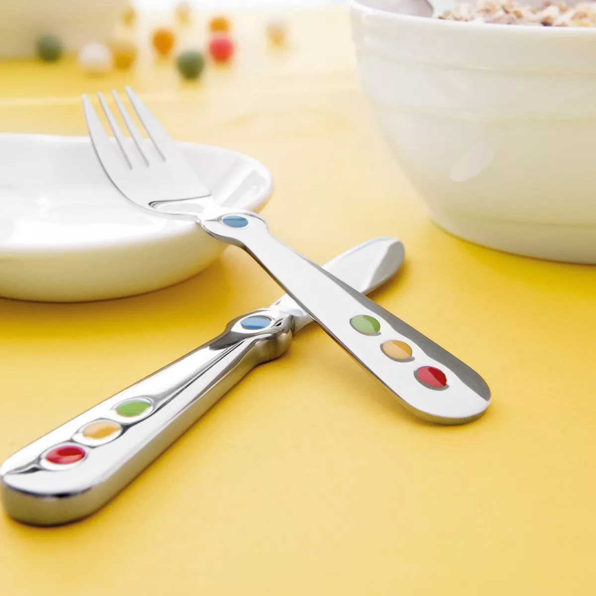 BergHOFF Ralph Kramer Children's Circus 3 Pcs 18/10 Stainless Steel Flatware Set