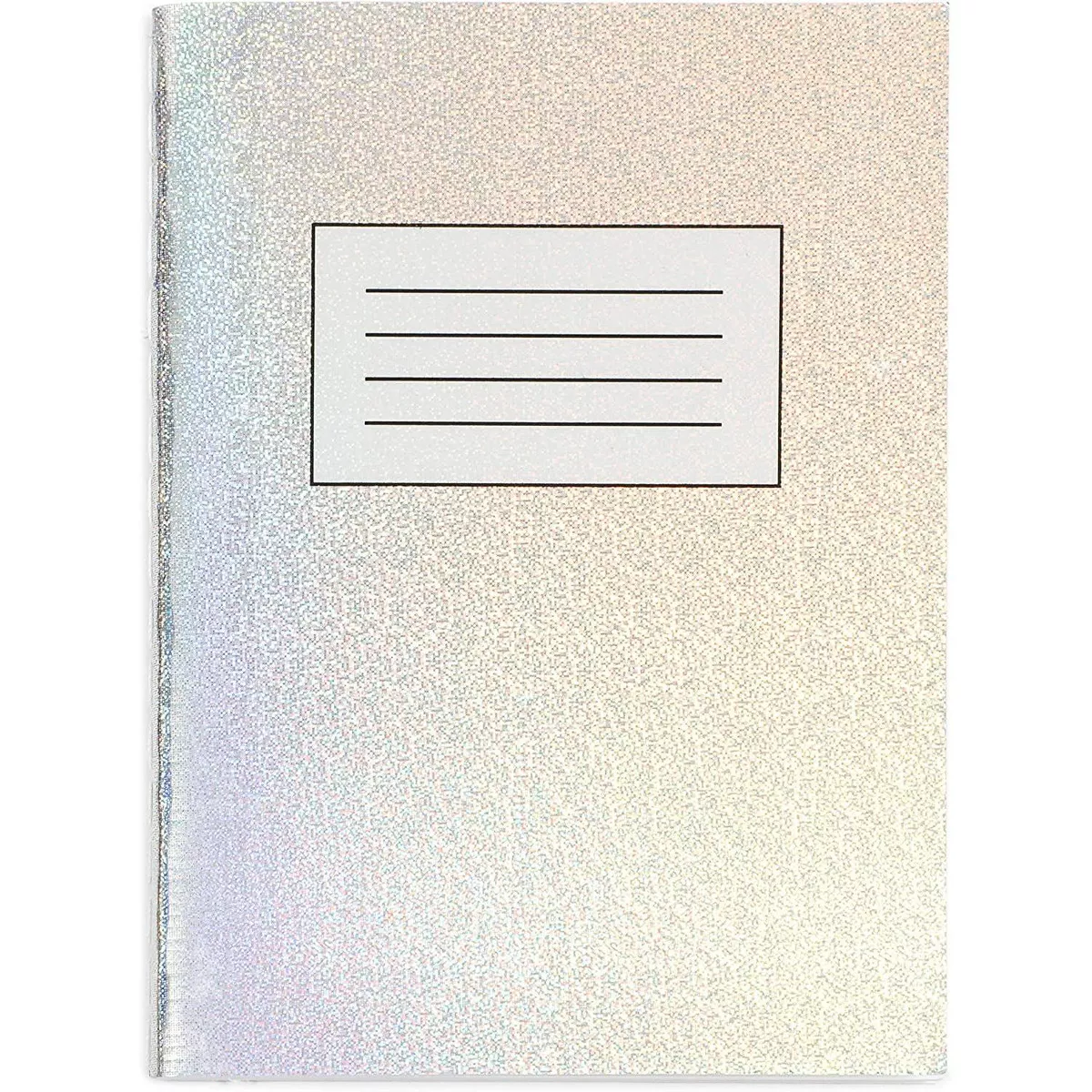 Juvale 12-Pack Holographic Mini Composition Notebooks Lined Journal (3.25 x 4.5 In, 60 Pages)