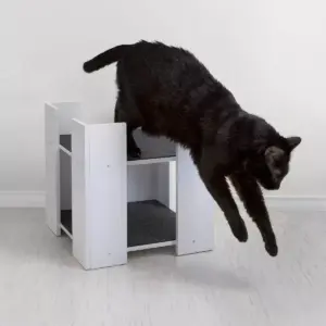 Hauspanther Cubitat Cat Bed - White By Primetime Petz