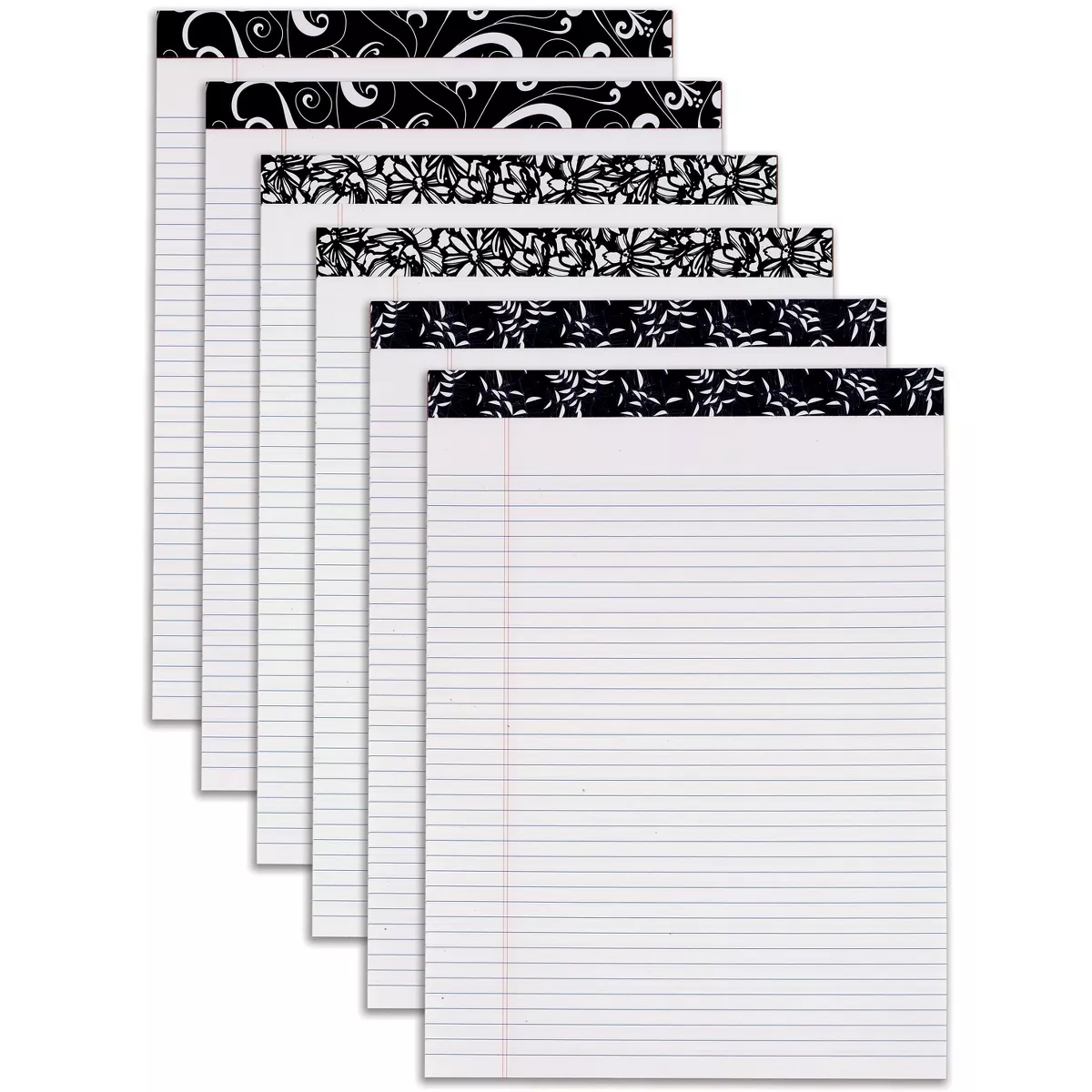 TOPS Designer Notepads, 8-1/2 x 11-3/4, Narrow 20497