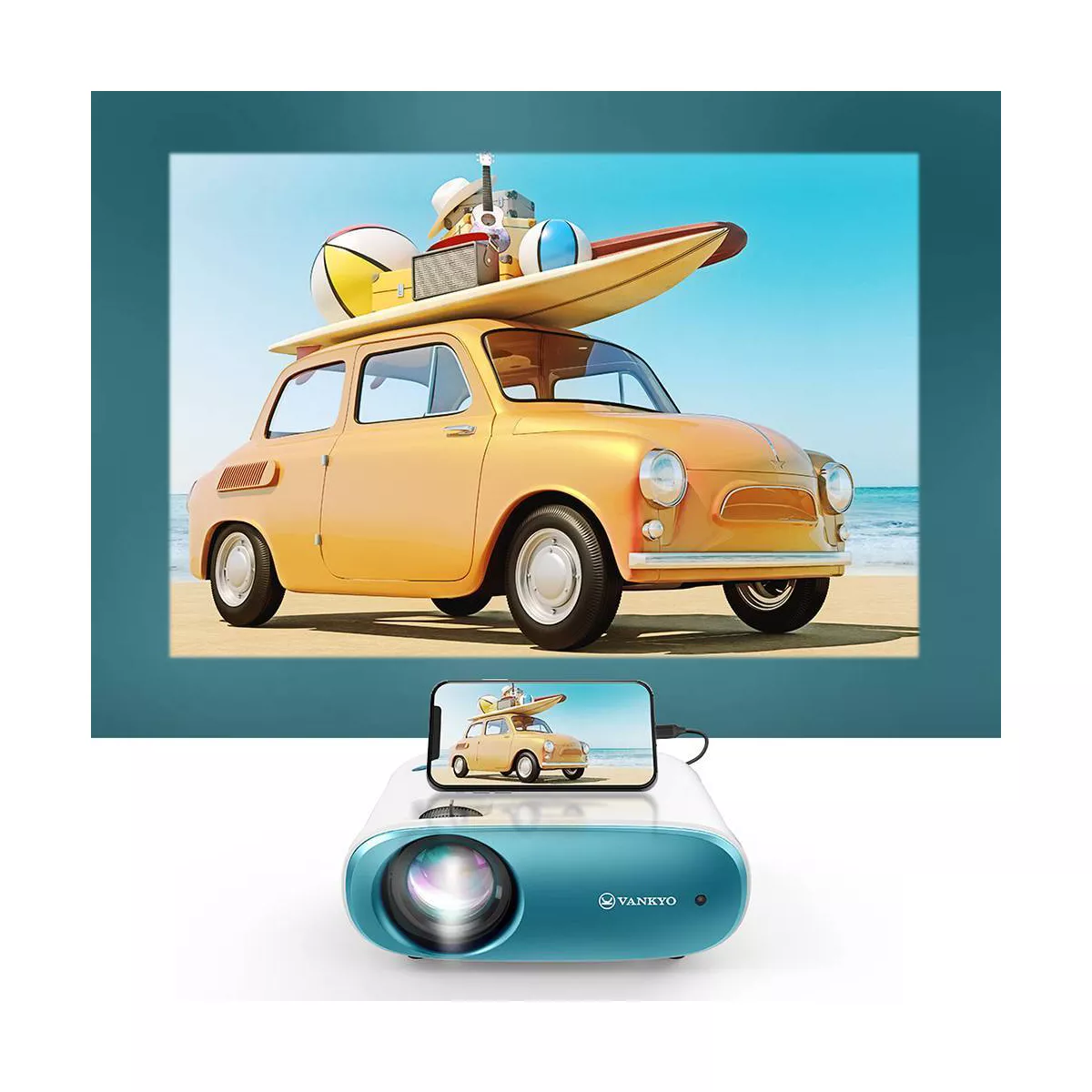 VANKYO Cinemango C100T 720P Projector