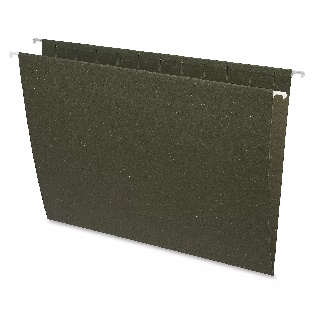 Business Source Hanging Folders w/o Tabs Letter 25/BX Green 26528
