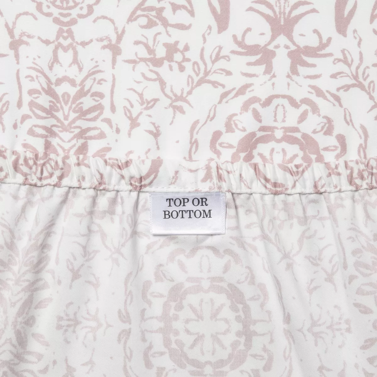 Twin/Twin XL 400 Thread Count Printed Pattern Performance Sheet Set Damask - Threshold™