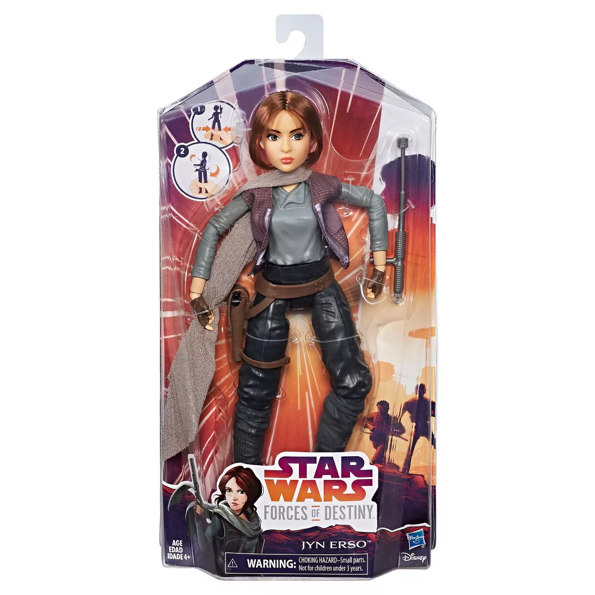 Star Wars Forces of Destiny- Jyn Erso Adventure Figure