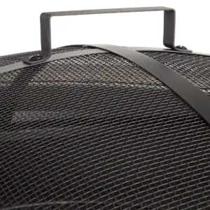 John Timberland Black Slate Fire Pit Round 40