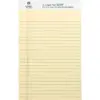 Business Source Legal Pads Jr. Legal Ruled 50 Sht 5"x8" 12Pack CA 63107