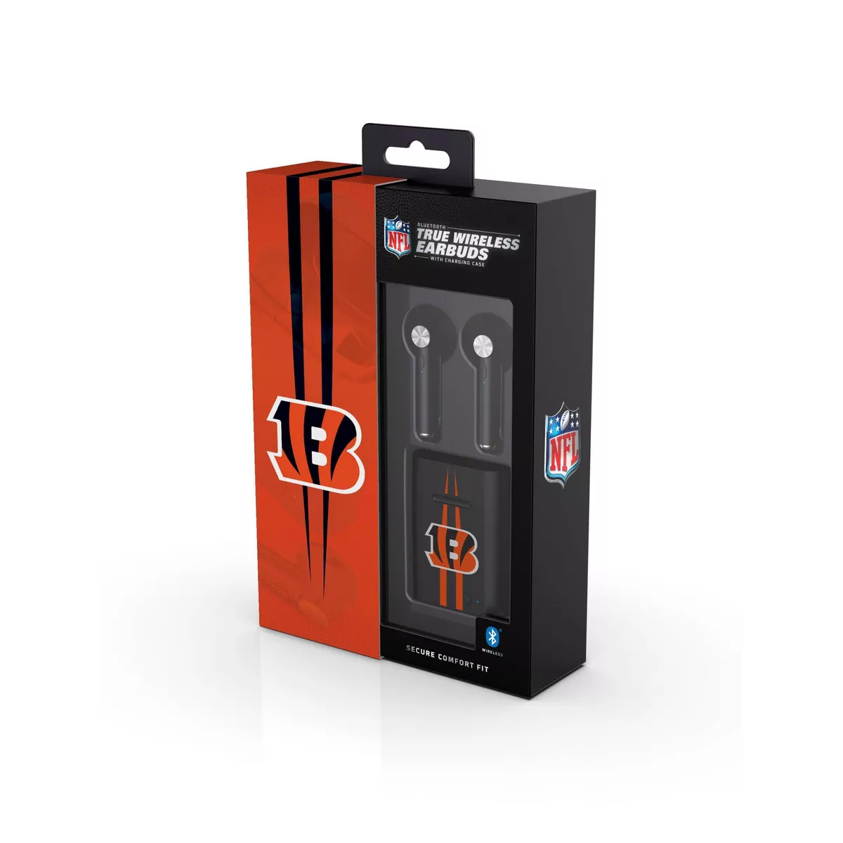 NFL Cincinnati Bengals Wireless Earbuds