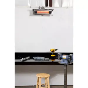 Stainless Steel Wall Mounted Infrared Patio Heater - Fire Sense