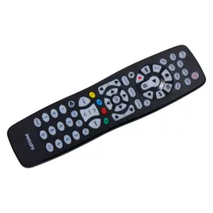 Philips 8 Device Elite Plus Backlit Universal Remote Control - Brushed Black