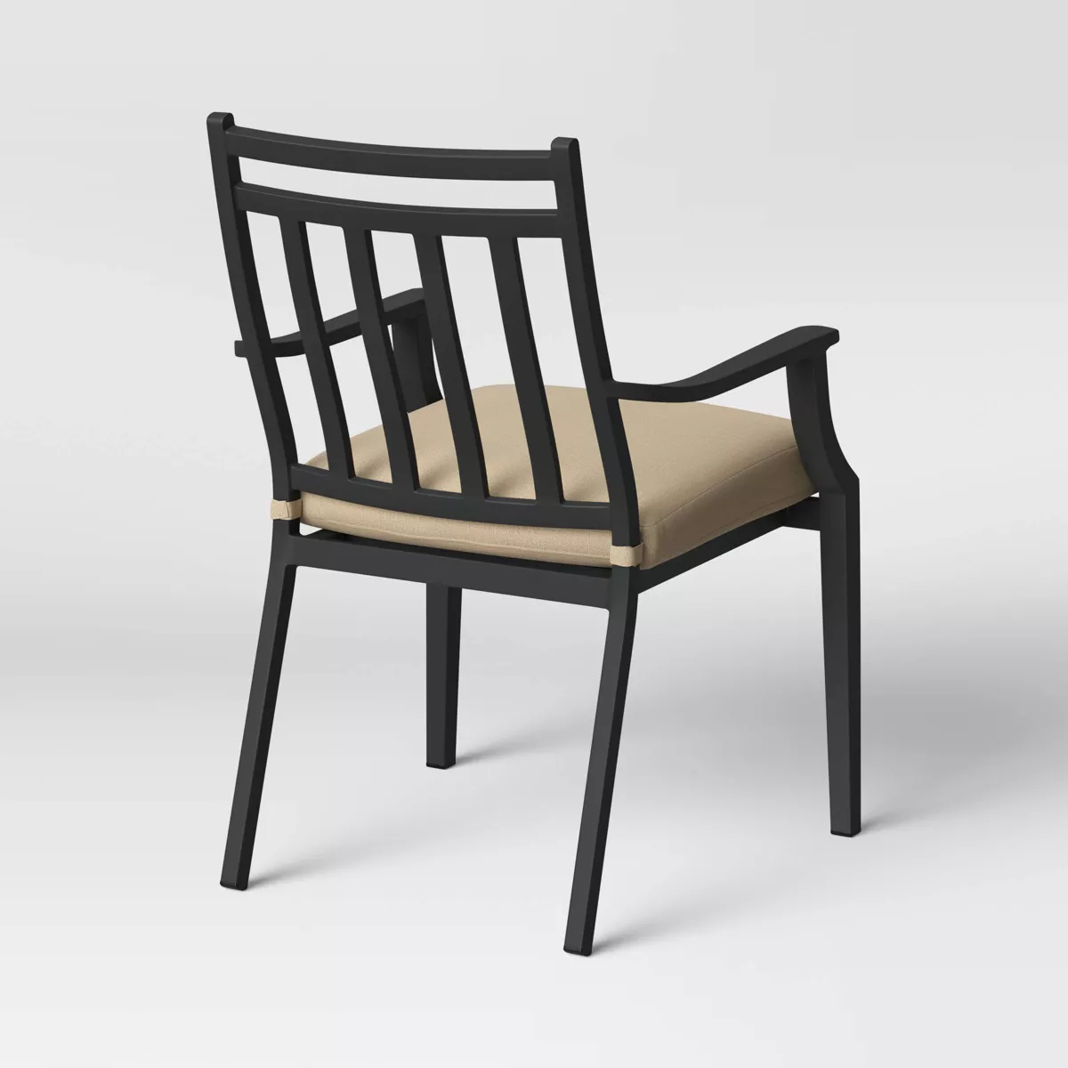Fairmont 2pk Stationary Patio Dining Chair - Tan - Threshold™