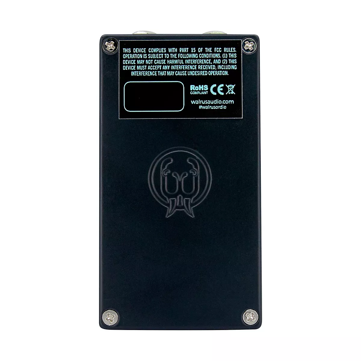 Walrus Audio Polychrome Flanger Effects Pedal Black