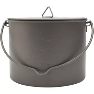 TOAKS Titanium 1300ml Outdoor Camping Cook Pot with Bail Handle POT-1300-BH