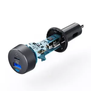 Anker PowerDrive 2-Port 33W Power Delivery Car Charger - Black/Gray