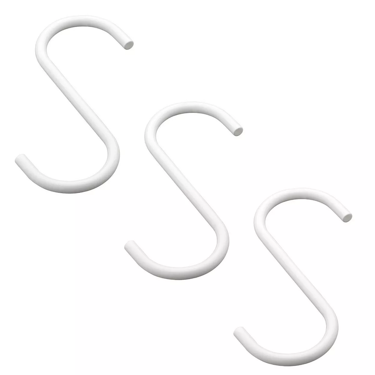 Arrow 3pk Oversized S Hooks White