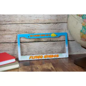 Just Funky Dragon Ball Z License Plate Frame | My Other Ride Is A Flying Nimbus Cloud