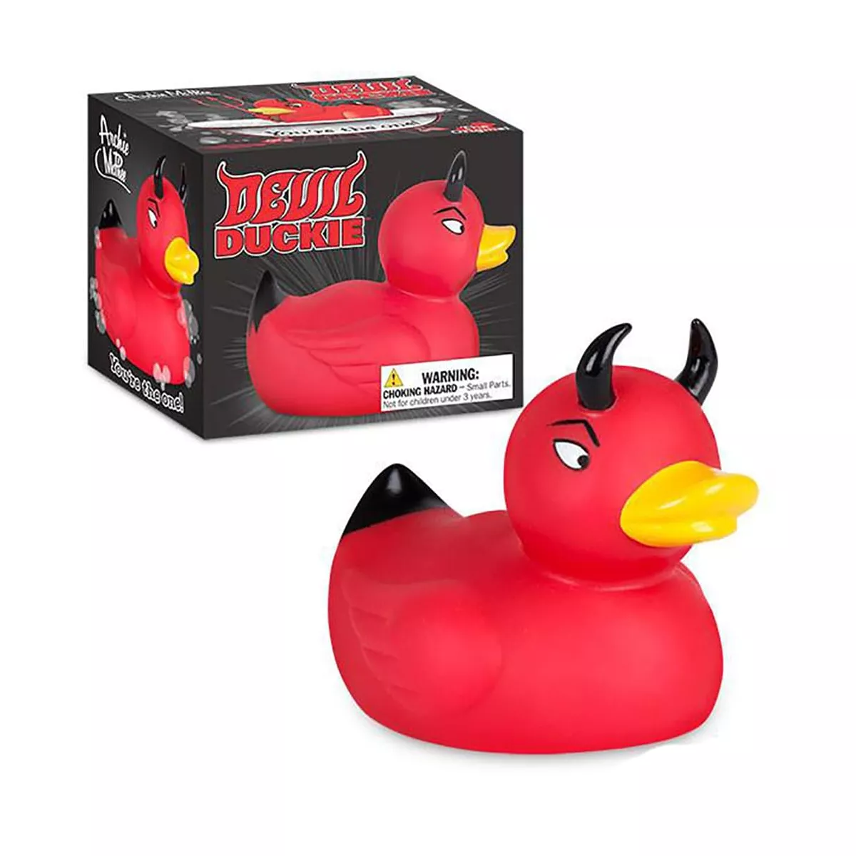 Accoutrements Accoutrements Devil Duckie Rubber Duck