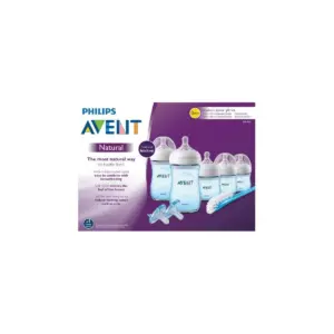 Philips Avent Natural Baby Bottle Blue Gift Set