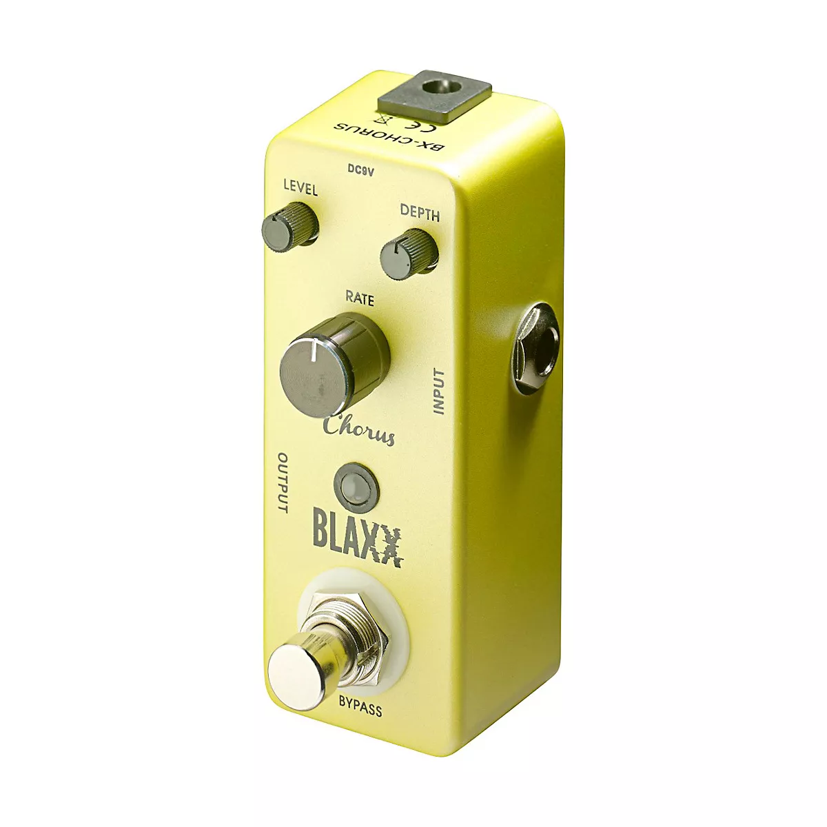 Stagg BLAXX Chorus Pedal Effects Pedal Yellow