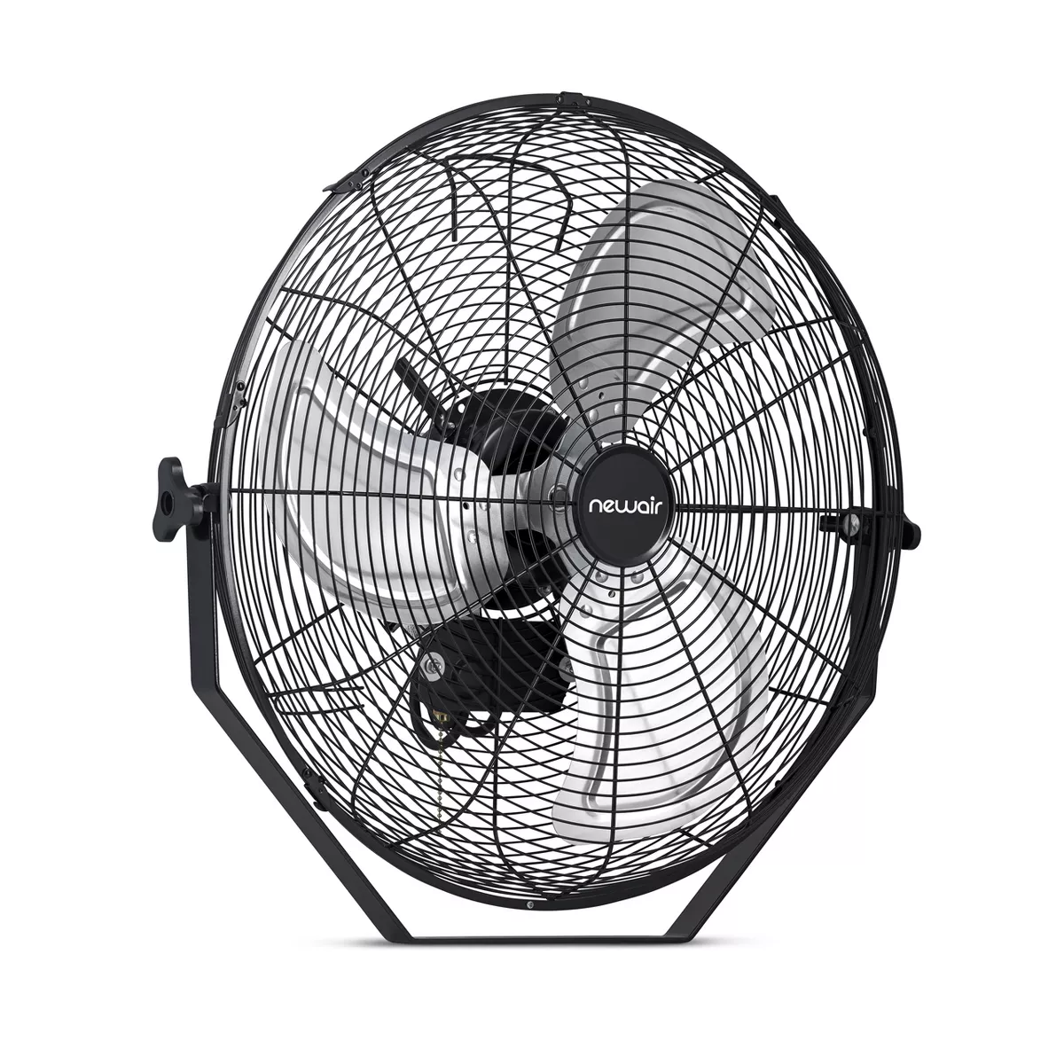 NewAir 20” Outdoor Rated 2-in-1 High Velocity Floor or Wall Mounted Fan with 3 Fan Speeds and Adjustable Tilt Head