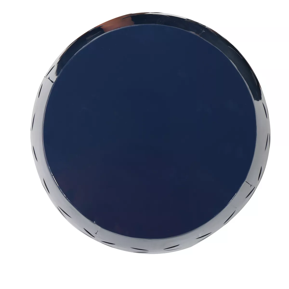 Lilac 12" Iron Side Table - Dark Blue - Christopher Knight Home