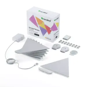 Nanoleaf 7pk Shapes Triangle Smarter LED Light Kit