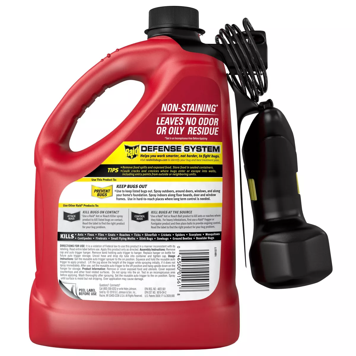 Raid Perimeter Protection Insect Control - 128 fl oz
